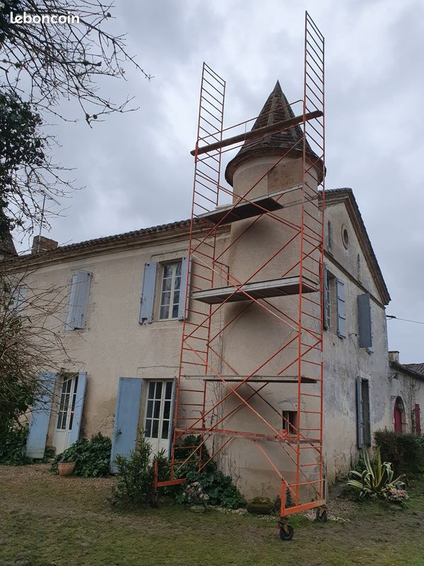 Echaffaudage 10m de haut 110e (image 3)