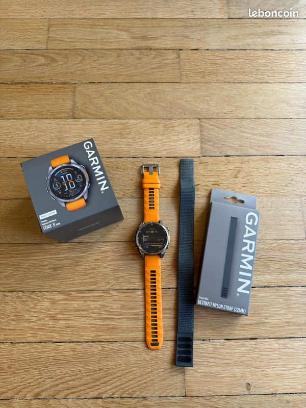 Montre Garmin Fenix 8 saphir 47 mm (image 1)