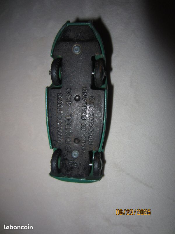 Dinky Toys GB N°163 Bristol 450 échelle 1/43, Verte, En Boîte, Occasion