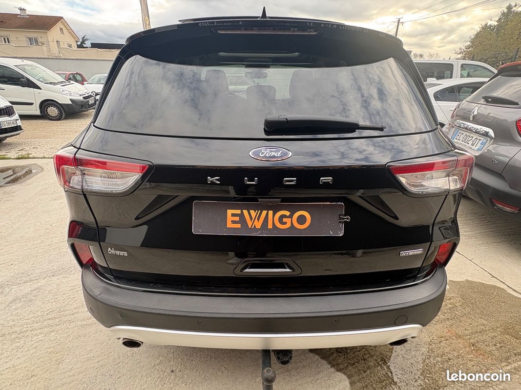 Ford kuga 2.5 duratec 225 ch hybrid fhev titanium toit ouvrant / pack hiver / entretien ford / attelage (image 6)