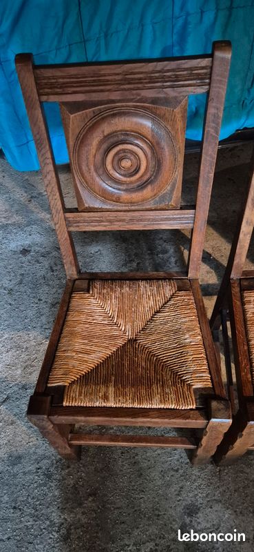 2 Chaises en chêne (image 3)