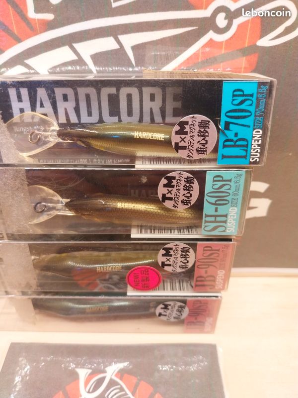 Duel Hardcore SH-60SP Leurre Peche Suspending 60mm 6.5g tres