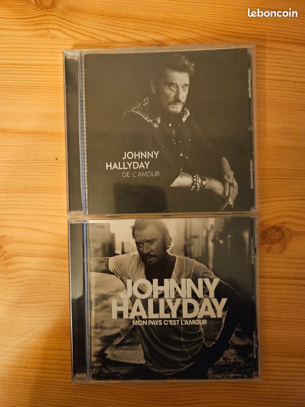 Lot de 2 CD Johnny Hallyday (image 1)