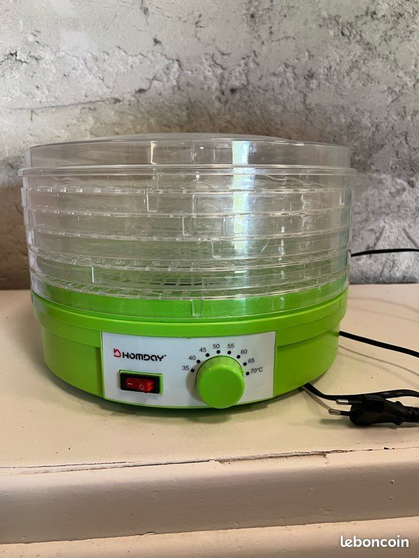 DOMO Déshydrateur alimentaire digital - 8 étagères - 700 W