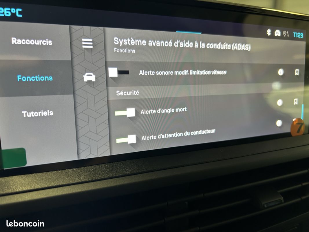 Citroën Jumpy Cabine Approfondie LONG XL 2.2 Diesel 180 ch Automatique CAF 5 PLACES (image 20)