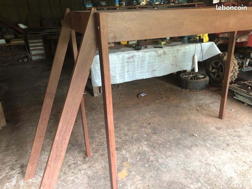 Lit mezzanine en bois d’Angélique de Guyane (image 4)