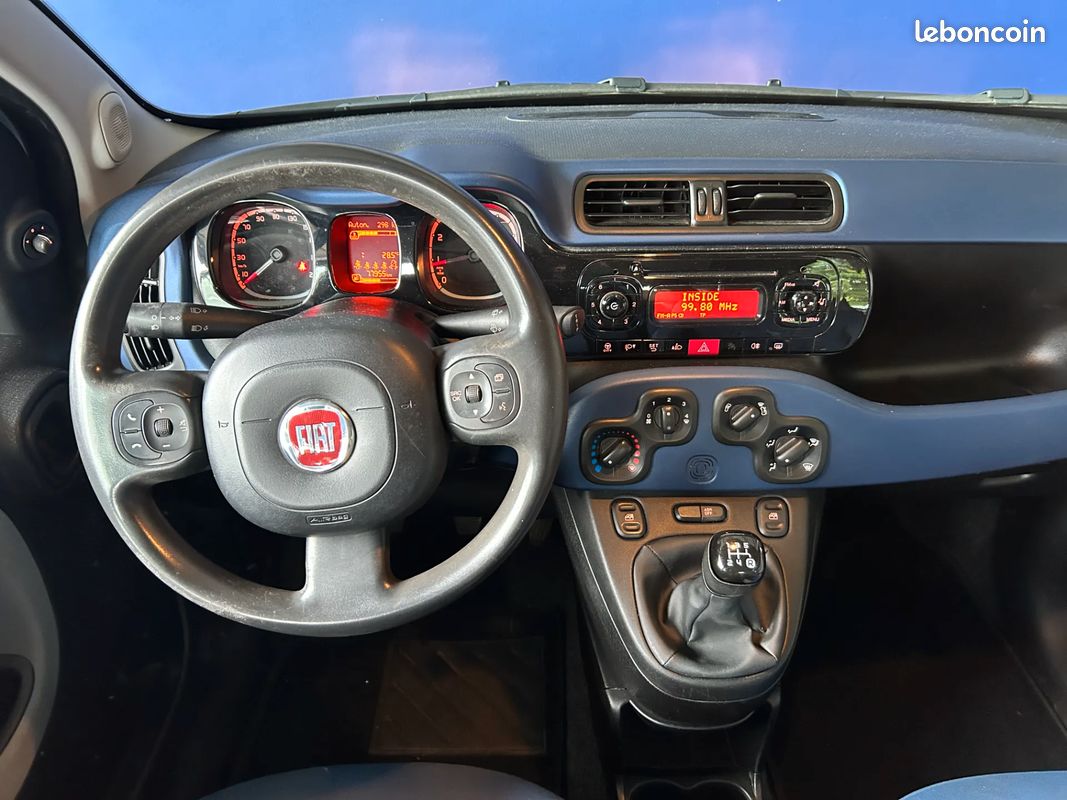 FIAT Panda 1.2 69ch Lounge - 2016 - 78 000 km - Suivi complet - Faible kilométrage - GARANTIE 6 MOIS (image 9)