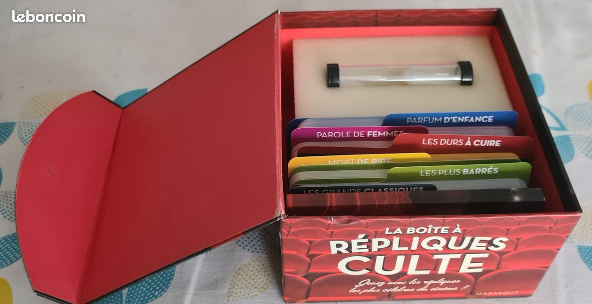 Coffret jeu Les Répliques Cultes éditions Marabout (image 6)