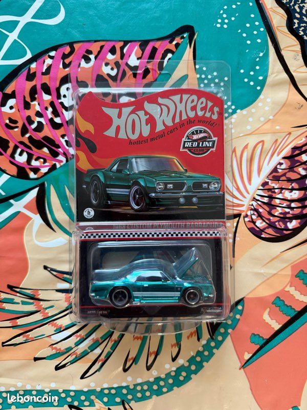 Hot Wheels RLC Exclusive ’68 Custom Plymouth Barracuda – 1/64 Métal – Neuf Scellé