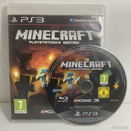 Minecraft PS3 - Occasion bon état – Jura Geek Store