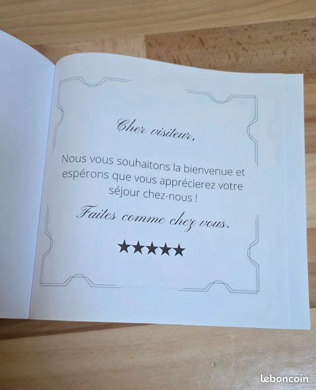 Livre d'Or de Bienvenue (image 2)
