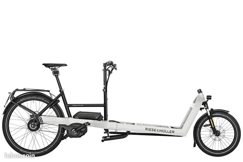 Vélo Cargo Packster 80 Dual Battery - Riese & Muller (année 2017) (image 1)
