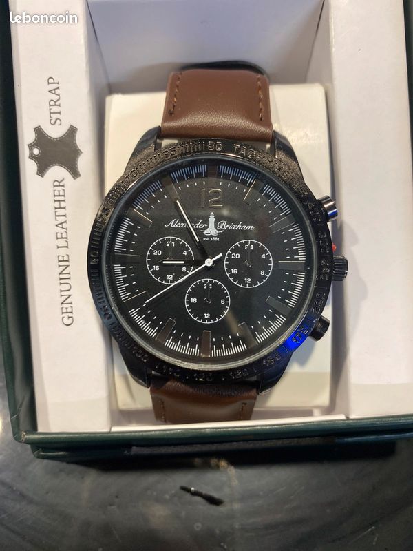 Montre en cuir (image 1)