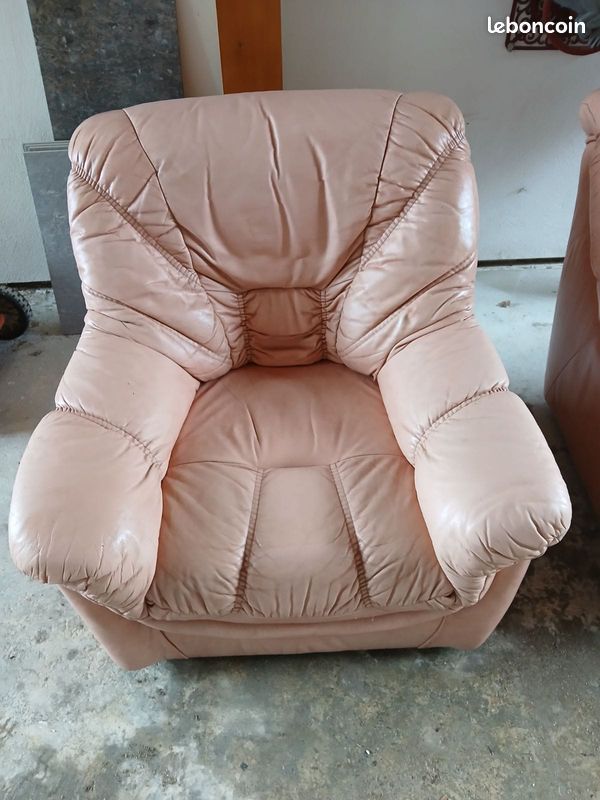 Canapé cuir convertible (image 2)
