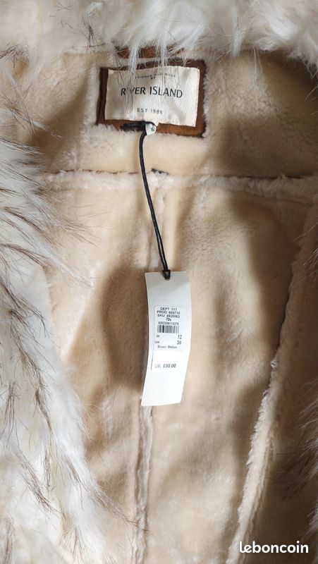Manteau fourrure style renad (image 3)