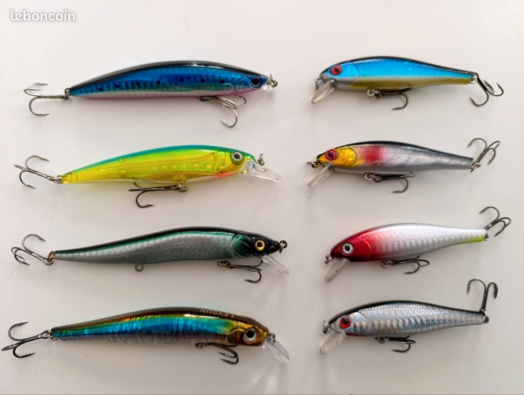 Lot de 16 leurres de pêche TBE - Sport & Plein air