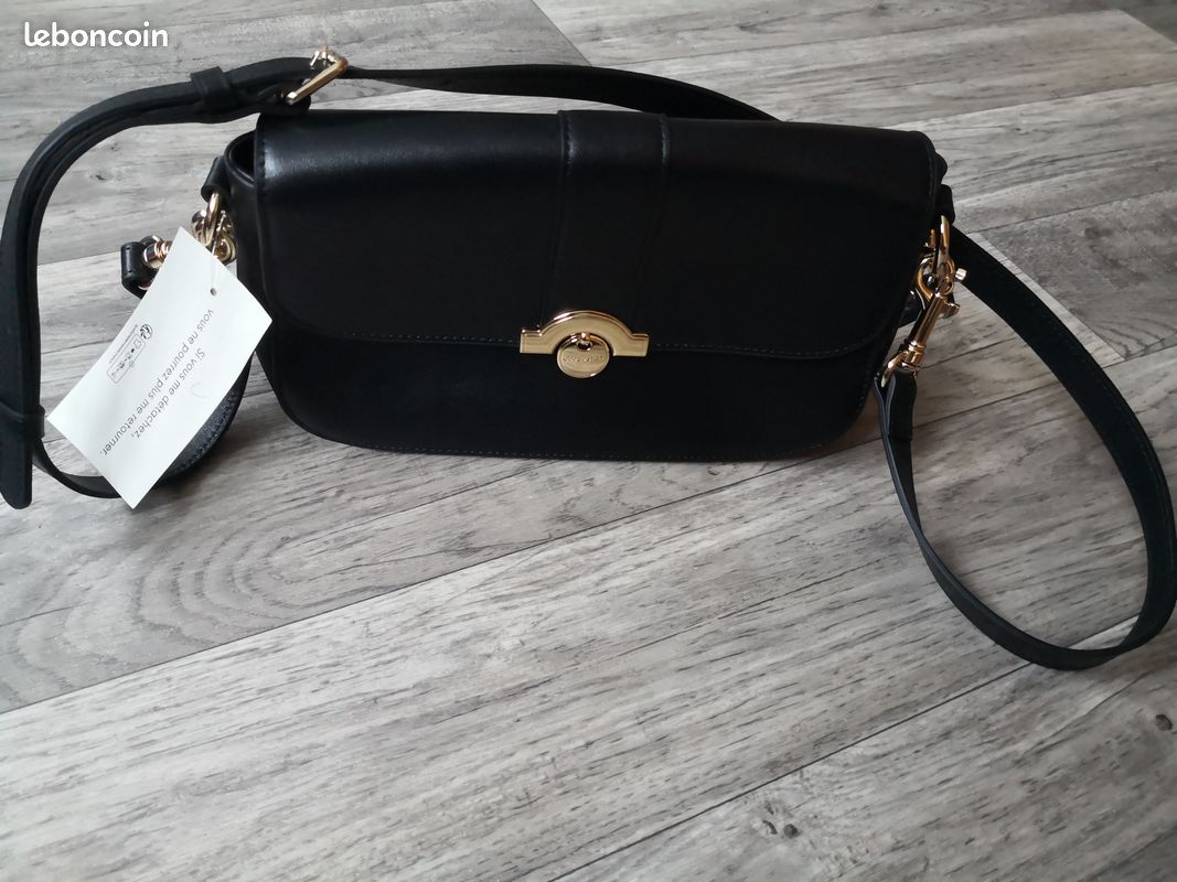 Lancaster Baguette Noir Lancaster Vernis Firenze Sac Baguette 480