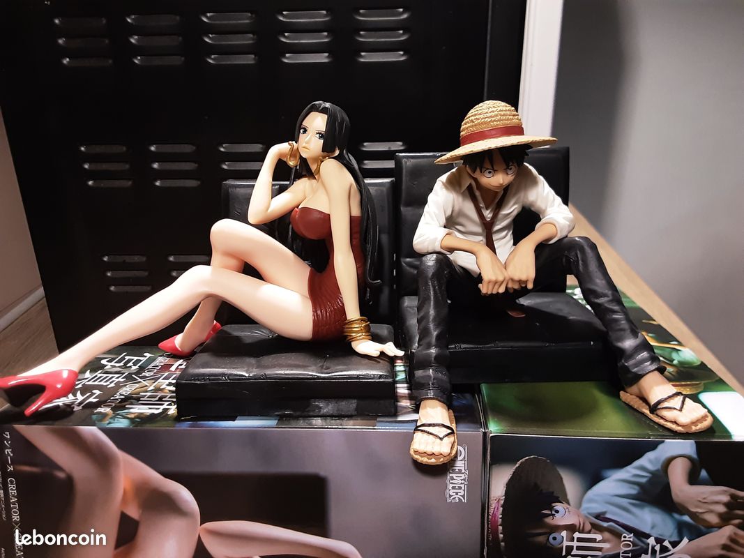 Figurine one piece luffy et boa Hancock creator x creator - Collection