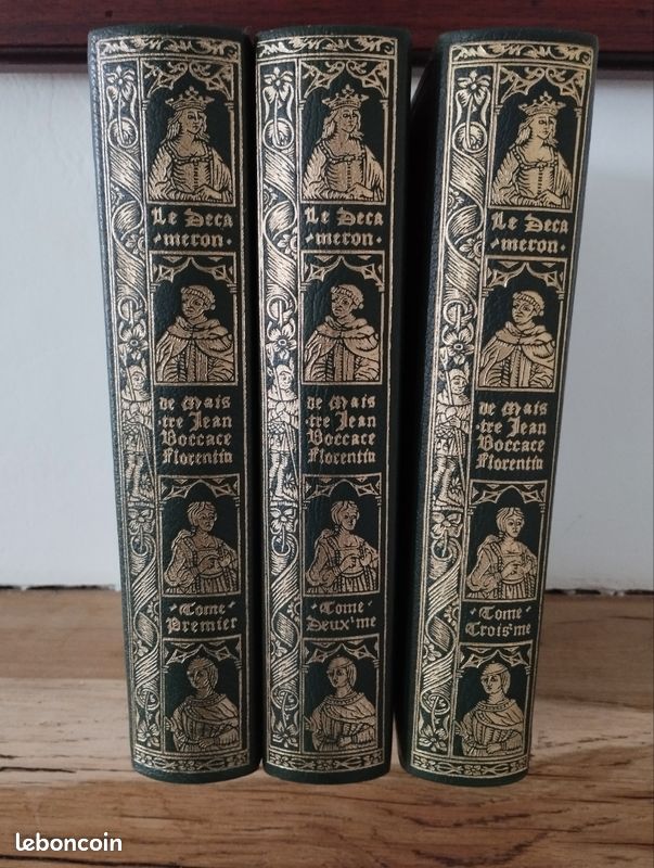 Le decameron - les contes de maistre jean boccace- editions jean de bonnot -1971 (image 1)