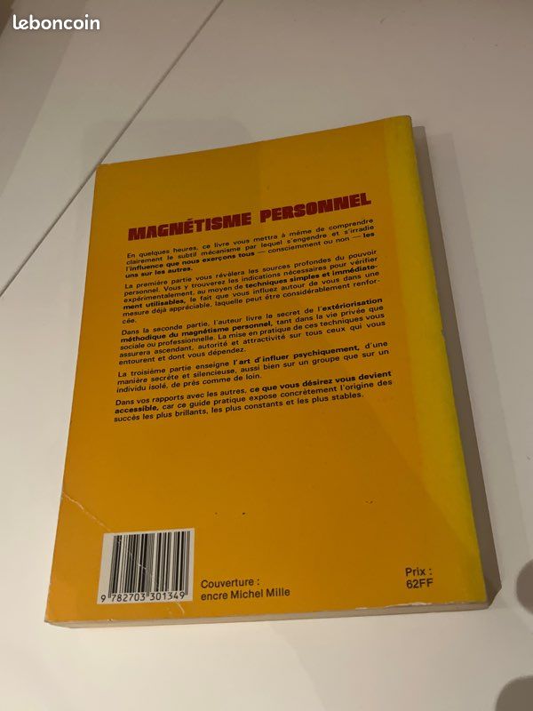 Initiation à L'art De Guérir Par Le Magnétisme Humain - Paul Clément Jagot, édition Dangles 1980