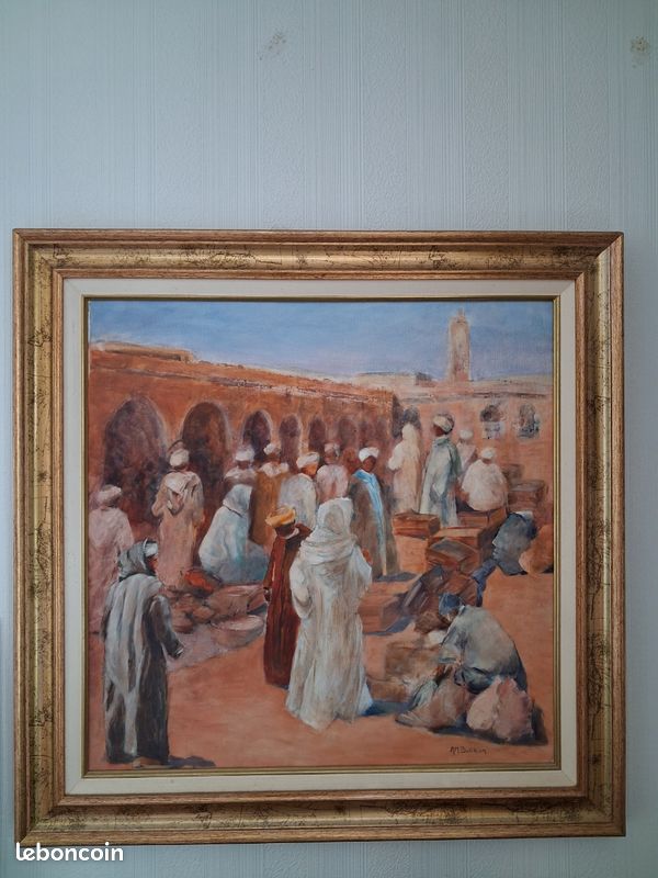 Tableau orientaliste (image 1)