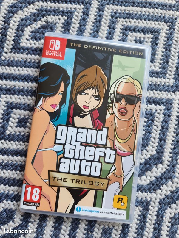 Auto Vice City Grand Theft Auto Switch Nintendo The Trilogy