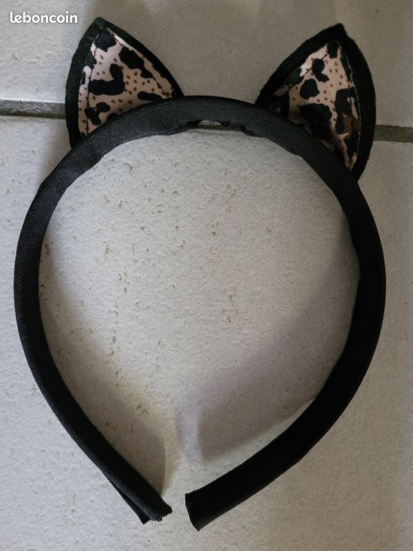 Déguisement Léopard Fille – Ensemble Chat Léopard Avec Oreilles, Queue, Tutu Et Maquillage Visage