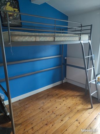 Lit mezzanine d'occasion - Ameublement