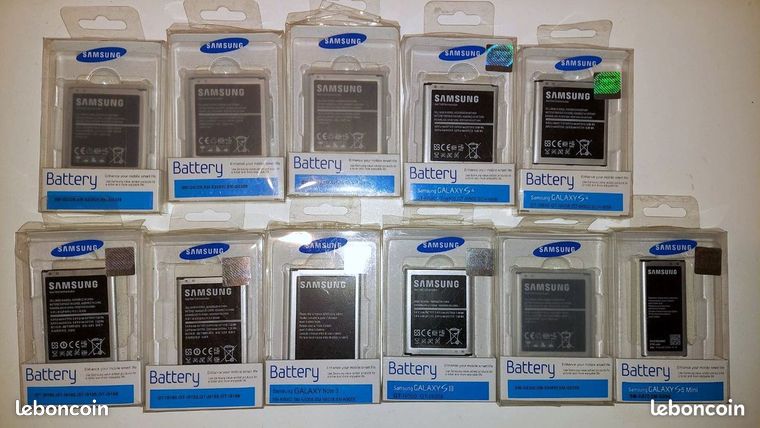 Lot 11 batteries Samsung Téléphones Objets connectés