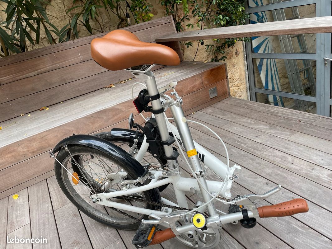 Fabricbike Folding Velo Pliable Aluminium Vélo Pliant Fabric Bike