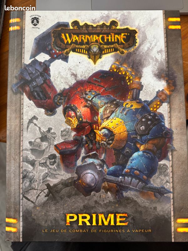 Warmachine Prime le livre du jeux (image 1)