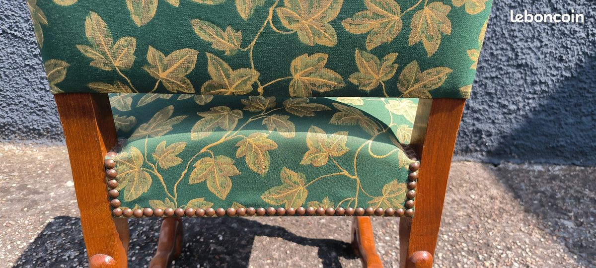 Chaise style Louis XIII (image 2)