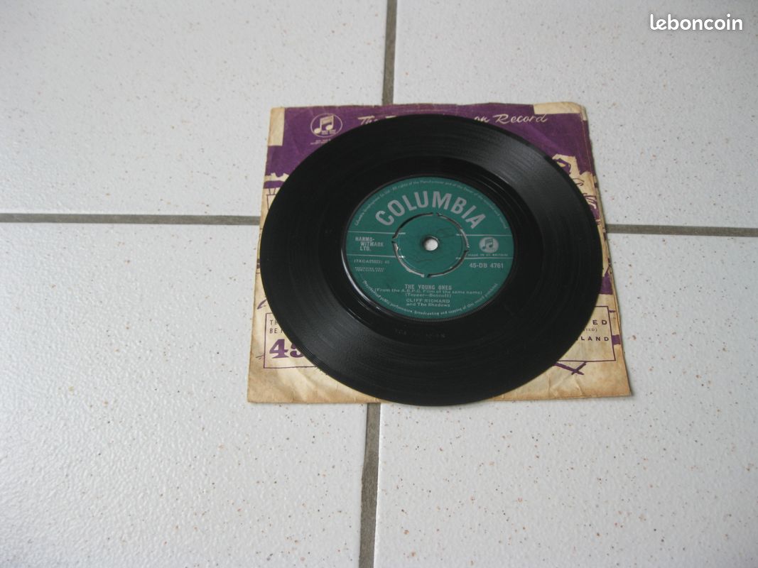 VINYLE 45 Tours SP de CLIFF RICHARD ( GB ) (image 3)