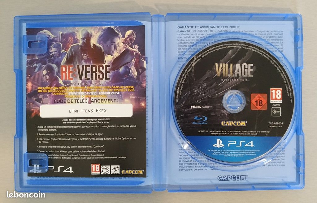 Jeu PS4 Résident Evil Village (image 4)