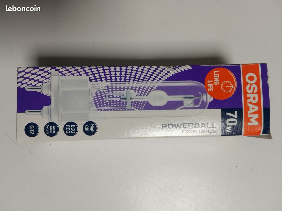 Ampoule OSRAM Powerball excellence 70W-High CRI G12 (image 1)