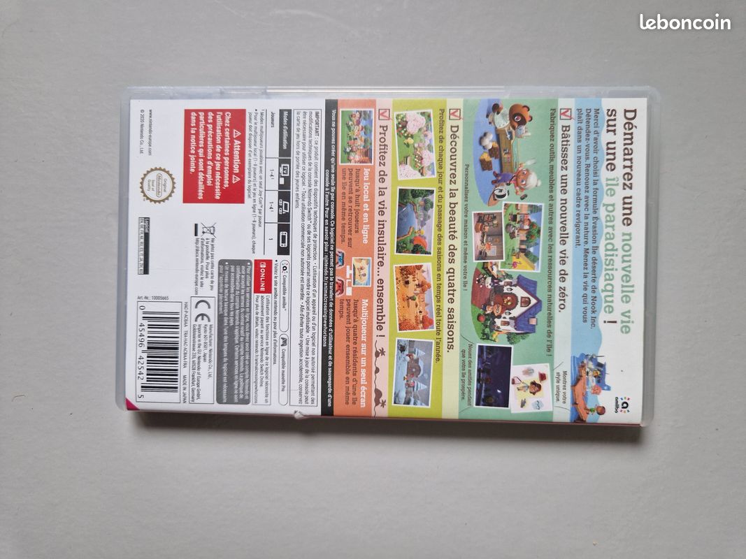 Jeu switch Animal Crossing (image 3)