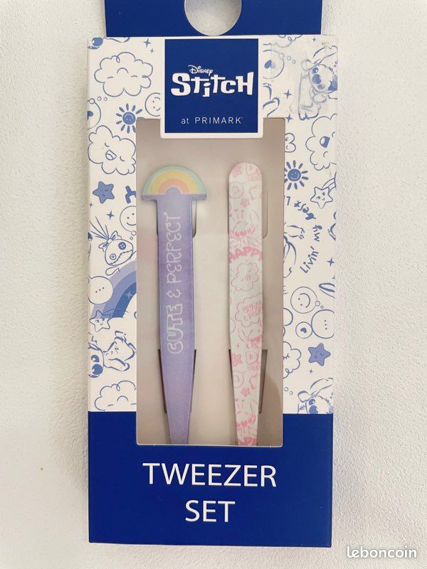2 pinces à épiler Stitch Disney Primark (image 1)