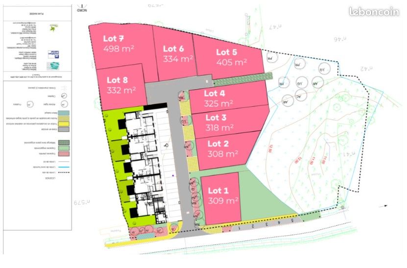 Terrain 405 m² Billiers · 101 000 €