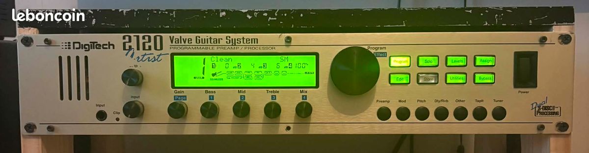 V/E Digitech 2120 Valve guitar system - Instruments de musique