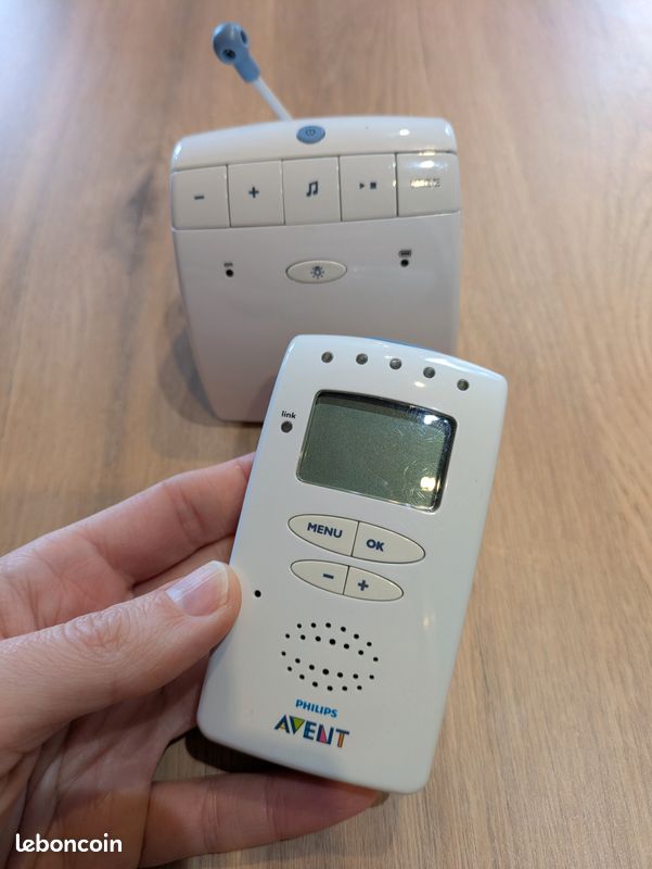 Philips Interphone écoute-bébé rechargeable Philips SCD525