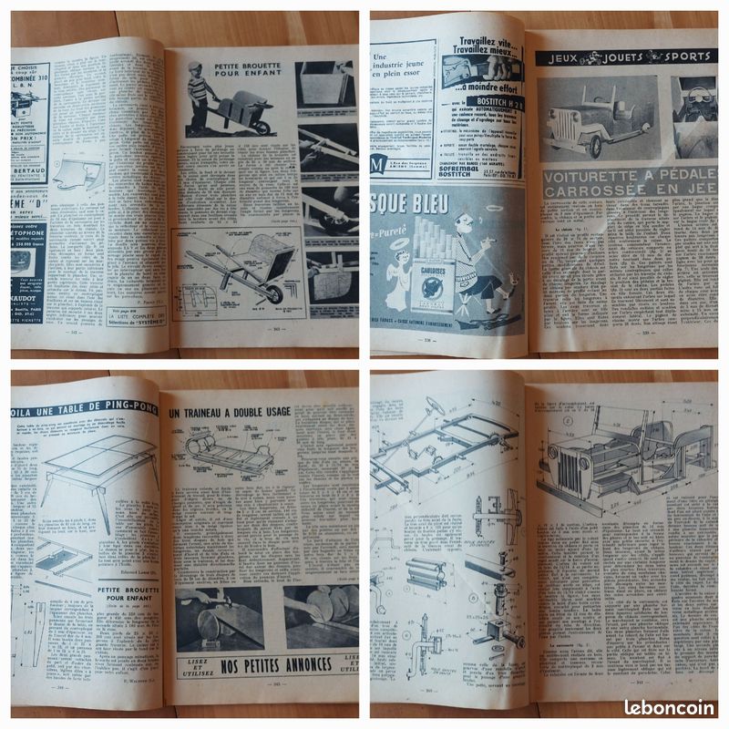 Revue bricoleur : Système D n°143 - Novembre 1957 - magazine vintage de bricolage (image 14)