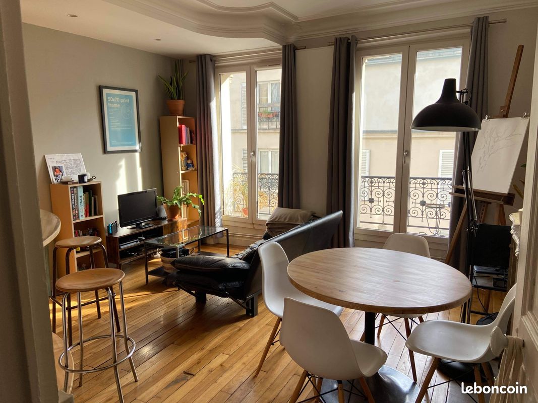 Appartement 2 pièces 46 m² · à Paris · 46 m² · 1 500 €/mois