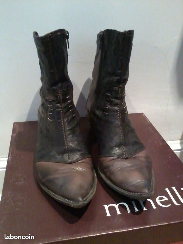 Bottines taille 38 minelli (image 2)