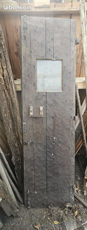 Porte ancienne en chêne (image 2)