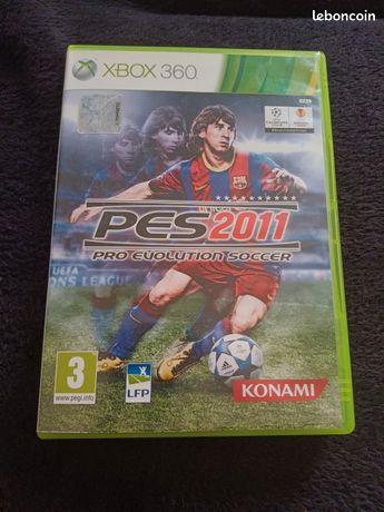 PES 2011 Sur Xbox 360 – Jeu Complet Pro Evolution Soccer, Bon état
