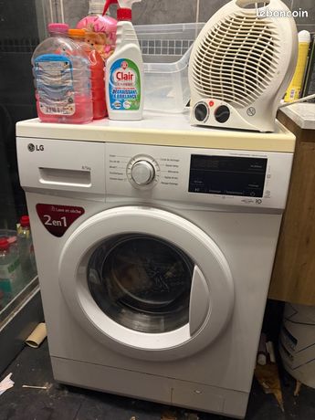 Sécurité De Porte Pour Lave-linge Séchant LG F854J60WR - Verrouillage De Porte - Occasion En Excellent état