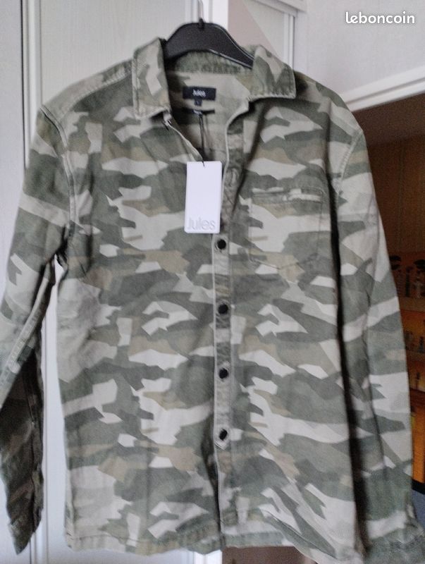 Chemise type militaire taille L (image 1)
