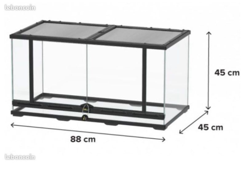 Terrarium Reptile 88x45x45 Terratlantis (image 2)