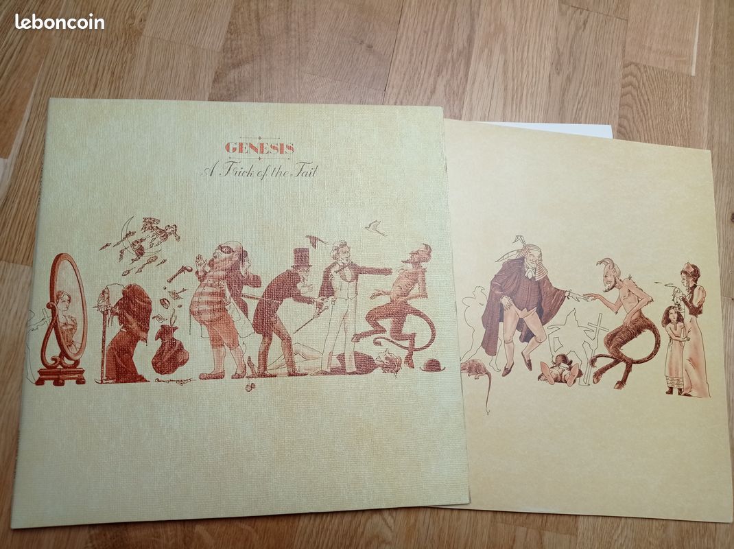 Disque vinyle 33 tours Genesis état neuf A trick of the tail (image 1)