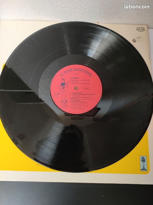 Disque 33T Candy vintage 1980 (image 6)